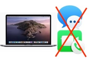 Désactiver Messages et FaceTime sur Mac