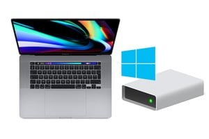 Installer Windows 10 pour Mac sur un disque externe USB ou thunderbolt
