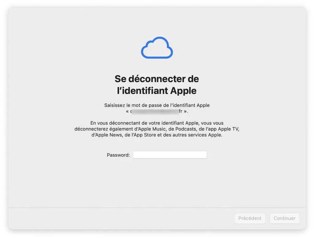 Effacer contenu et réglages sur macOS Monterey (Intel puce T2 / Apple Silicon M1) 4 effacer integralite contenu donnees identifiant macos monterey 12 avant de le vendre