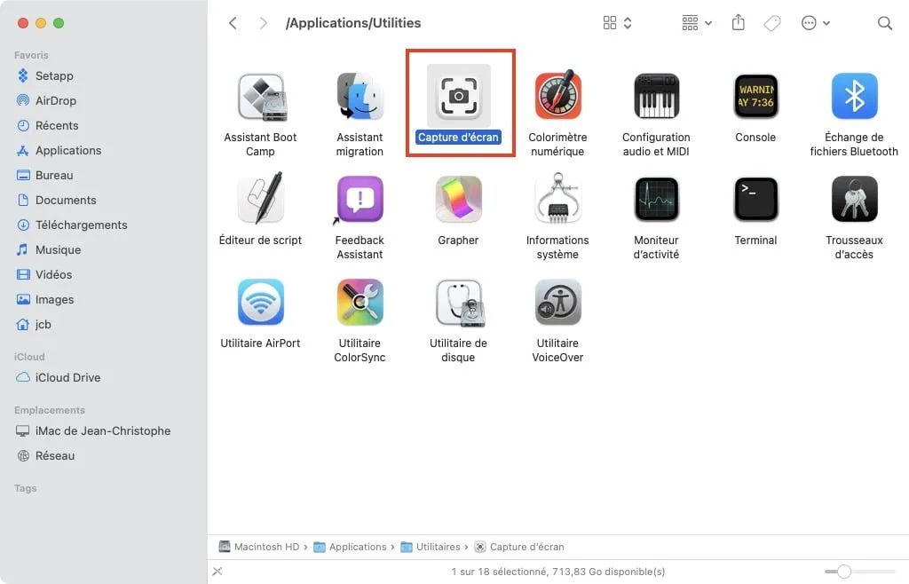 Enregistrer un appel FaceTime sur Mac (3 étapes) 1 enregistrer appel facetime macos avec outil capture d ecran