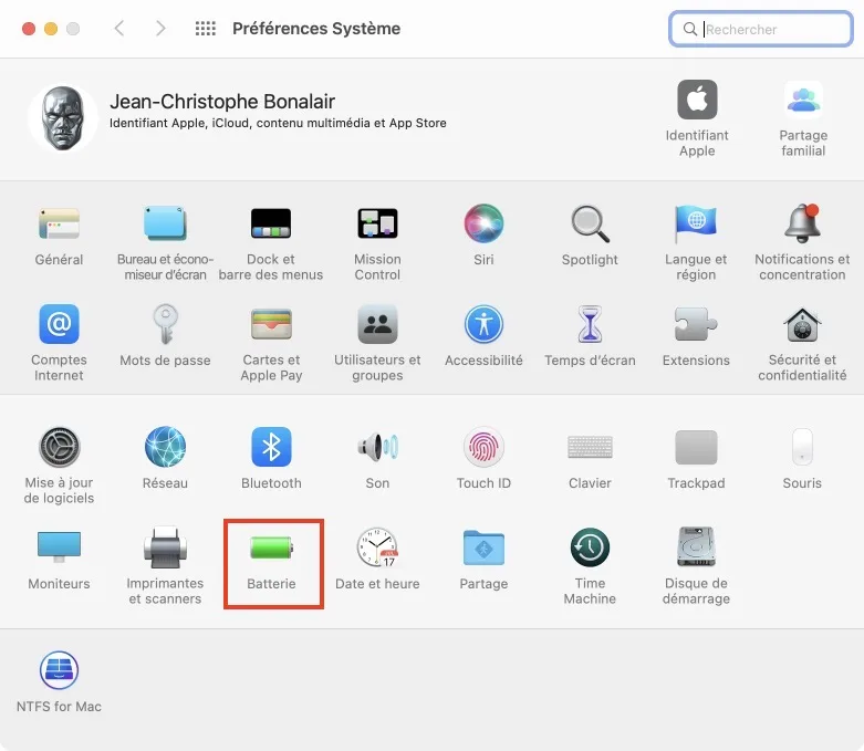 Activer le mode économie d'énergie sur Mac (macOS Monterey) 1 activer le mode economie denergie sur Mac monterey