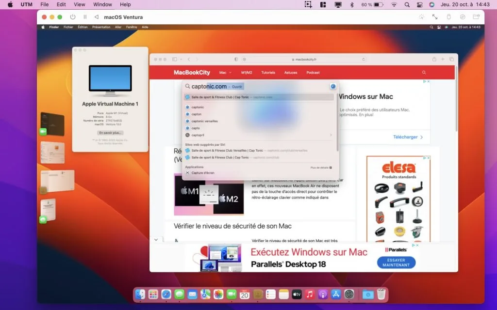 Installer macOS Ventura dans une machine virtuelle 12 macos ventura virtualisation stage manager