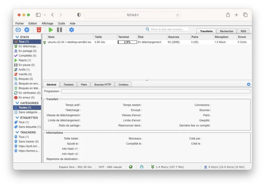 Configurer qBittorrent pour Mac Apple Silicon M1, M2... 15 qbittorrent mac a distance