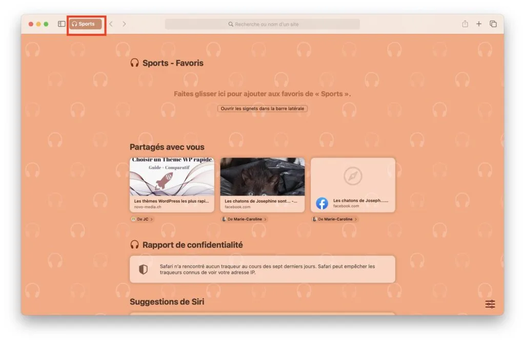 Créer un profil Safari sous macOS (Sonoma / Ventura) 6 macos profil safari tutoriel