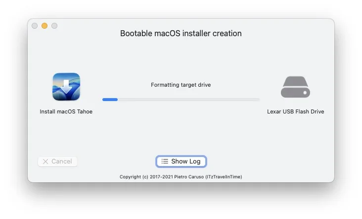 Créer une clé USB bootable macOS de Lion à Tahoe avec TINU (Open Source) 9 faire cle usb mac TINU
