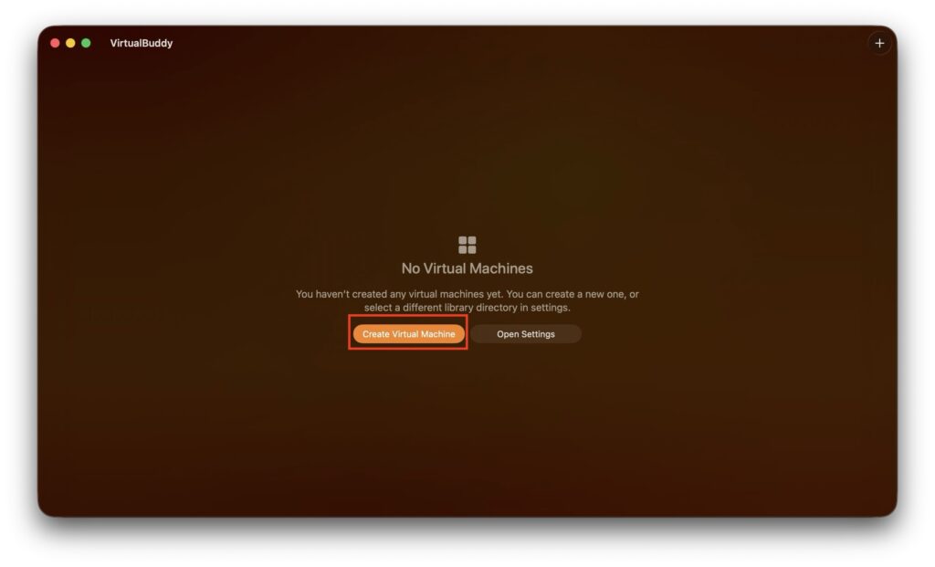 configuration virtualbuddy