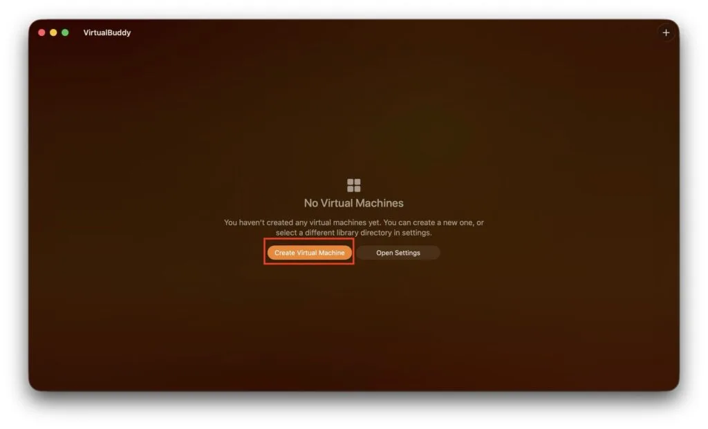 configuration virtualbuddy