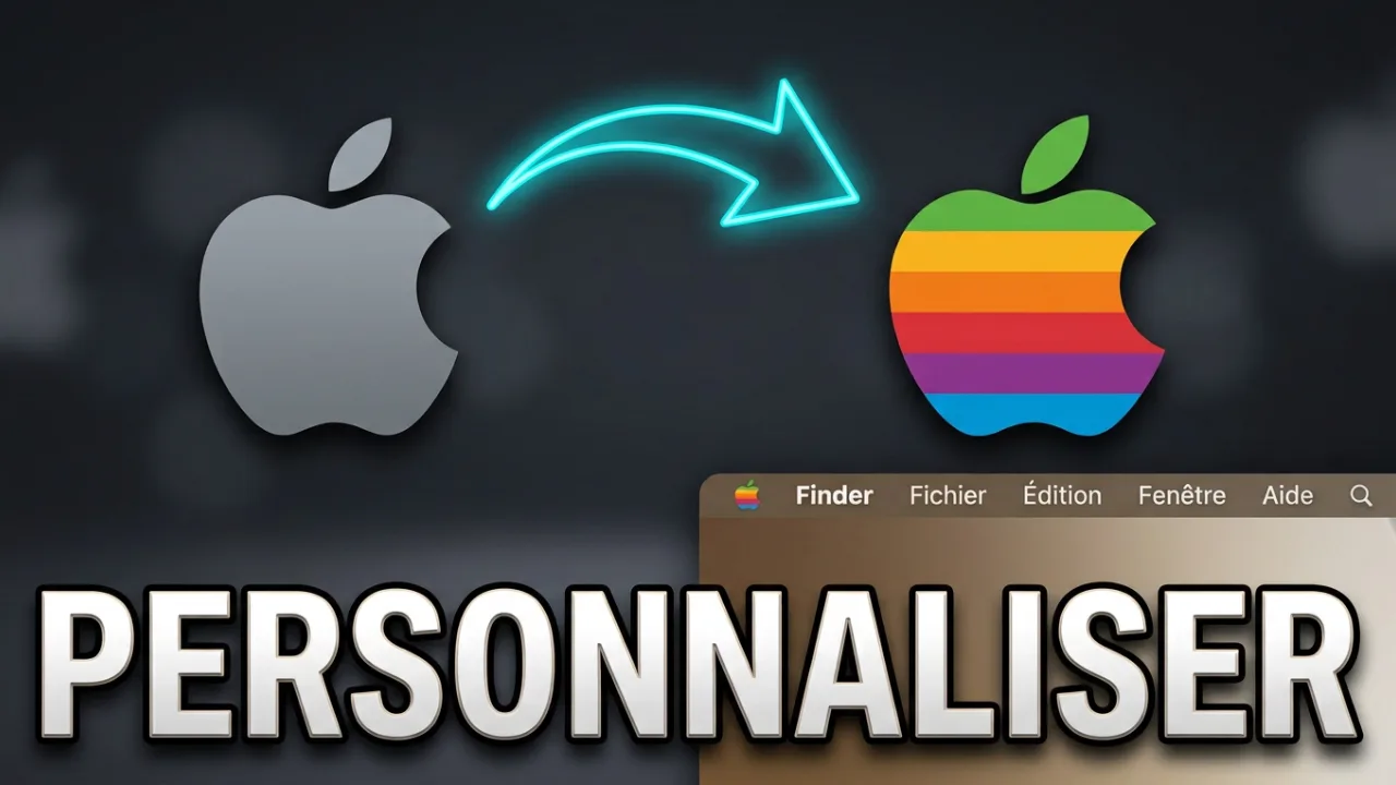 Comment changer le logo Apple de la barre des menus du Mac